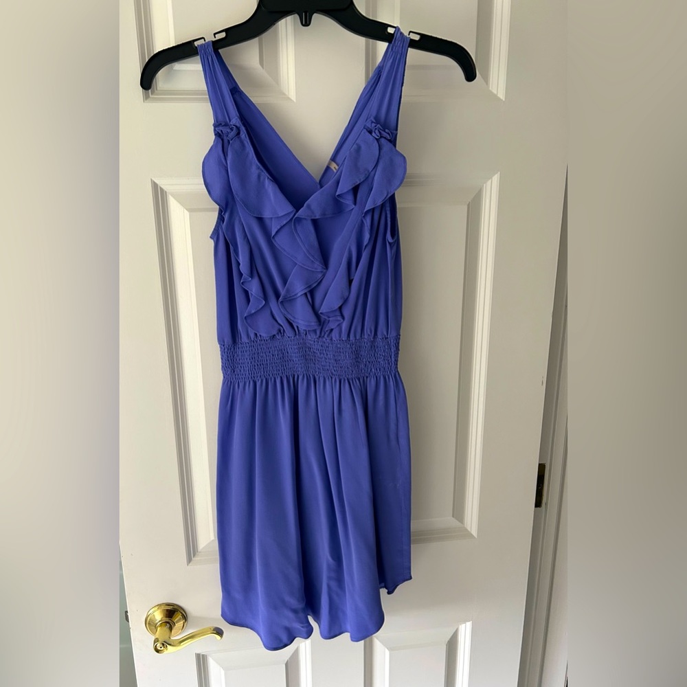 Beautiful silk purple Rebecca Minkoff lightweight dress - size 0 (xs/s)